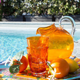 Orange Acrylic Pitcher - Aqua - Baci Milano